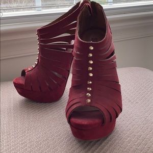 SCHUTZ platform bootie